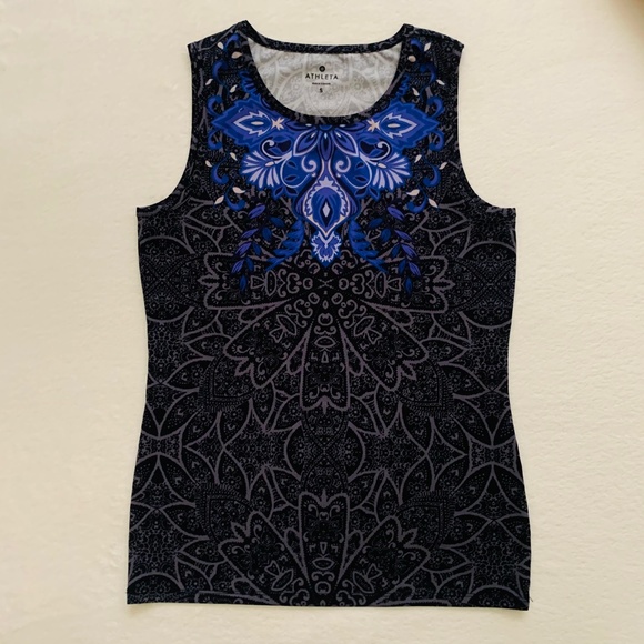 Athleta Brand Active Tank Top Size SM  Black - Picture 4 of 9